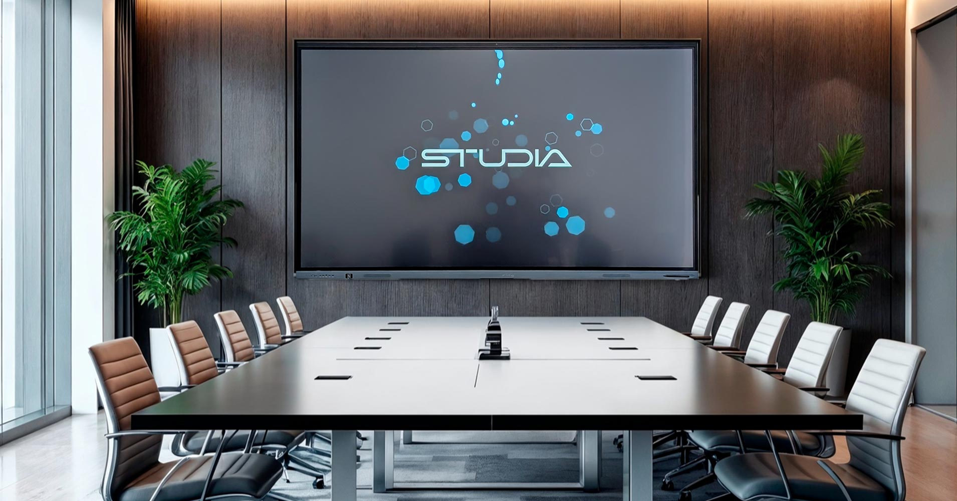 オフィスで使う電子黒板STUDIA