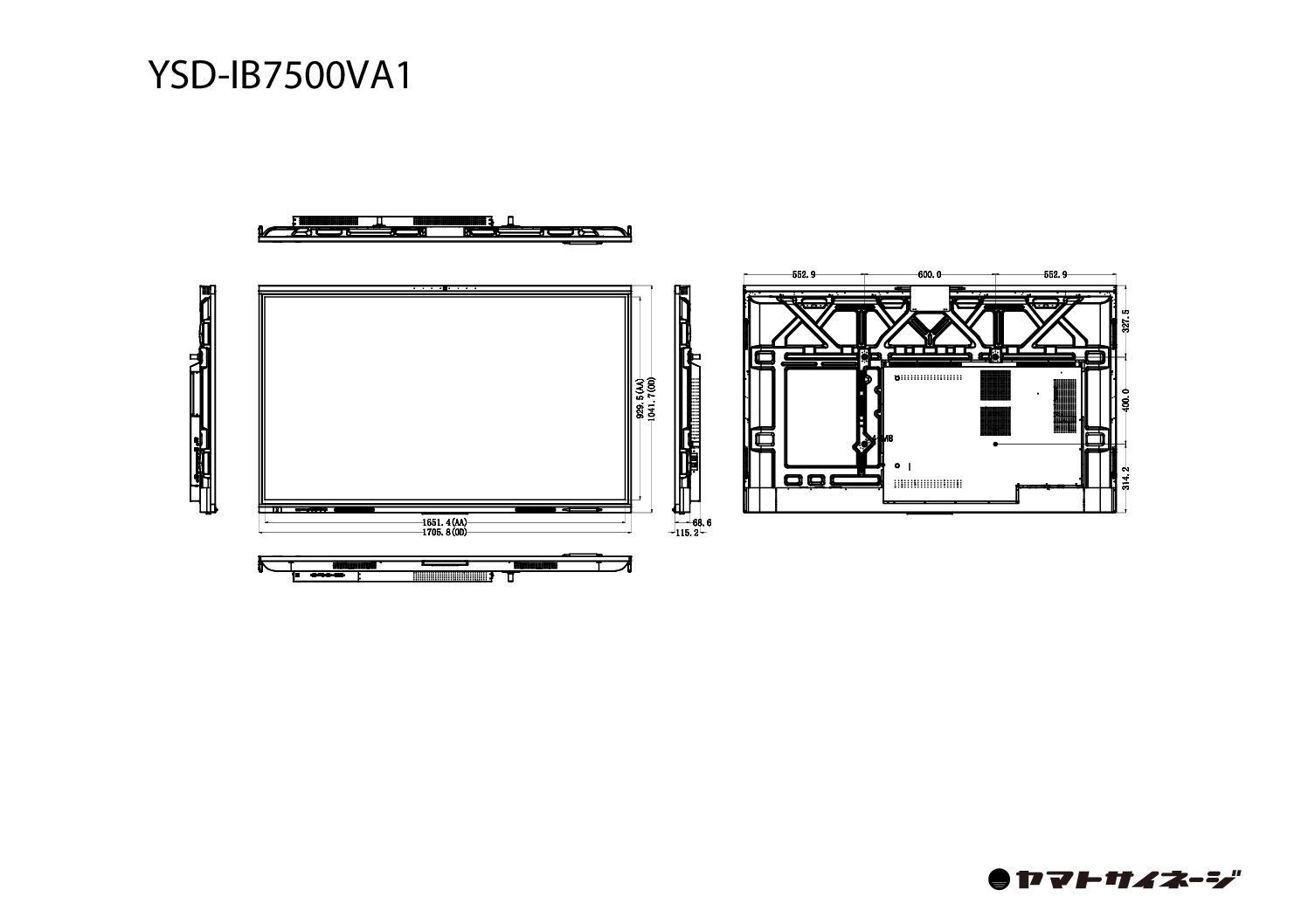 YSD-IB7500VA1図面